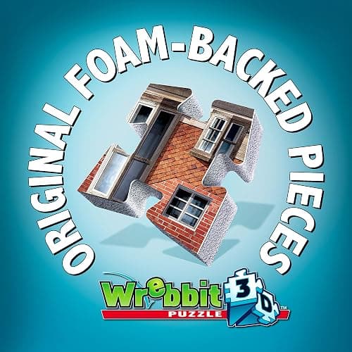 Wrebbit3D Harry Potter 3D Puzzle Model of The Burrow Weasley Family Home | 415 Jigsaw Puzzle Pieces | Build and Journey Through The Wizarding World thumbnail 6