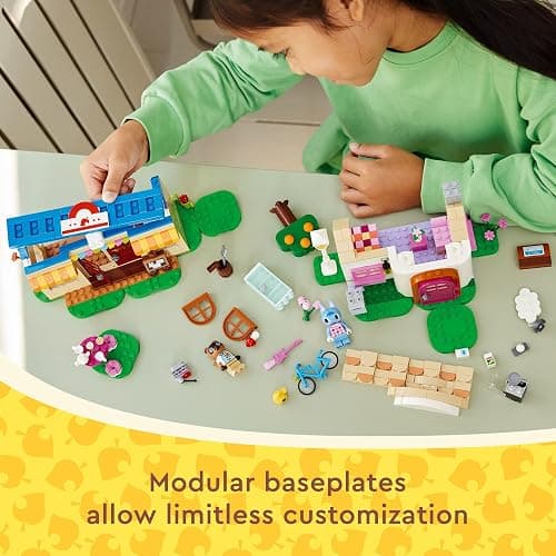 LEGO Animal Crossing Nook’s Cranny & Rosie's House, Buildable Video Game Toy for Kids, Includes 2 Animal Crossing Toy Figures, Birthday Gift Idea for Girls and Boys Aged 7 and Up, 77050 thumbnail 3