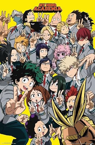 My Hero Academia - Teaser Wall Poster, 19L" x 13W", Premium Unframed Version - Image 1