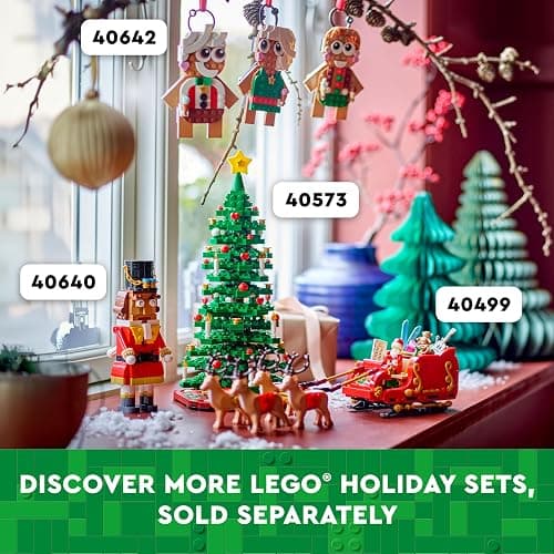 LEGO Santa's Sleigh - Building Toys for Kids, Boys & Girls, Ages 9+ - Indoor Christmas Decorations for Home W/Santa Claus Figurine & Reindeer - Gifts for Boys & Girls - 40499 thumbnail 8