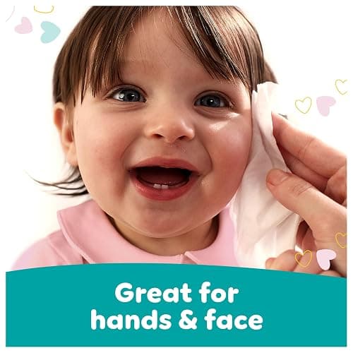 Pampers Sensitive Baby Wipes 15 Packs of 80 Wipes = 1200 Baby Wet Wipes, Unscented, for Soft and Gentle Clean thumbnail 5