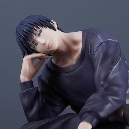 Puruuige Fushiguro Toji Figure Anime Figure PVC Anime Sitting Pose Figurine Desktop Decoration thumbnail 3