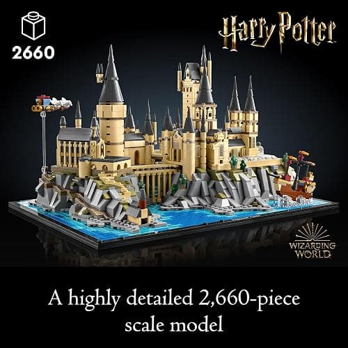LEGO Harry Potter Hogwarts Castle and Grounds 76419 Building Set, Gift Idea for Adults, Buildable Display Model, Collectible Harry Potter Playset, Recreate Iconic Scenes from The Wizarding World thumbnail 2
