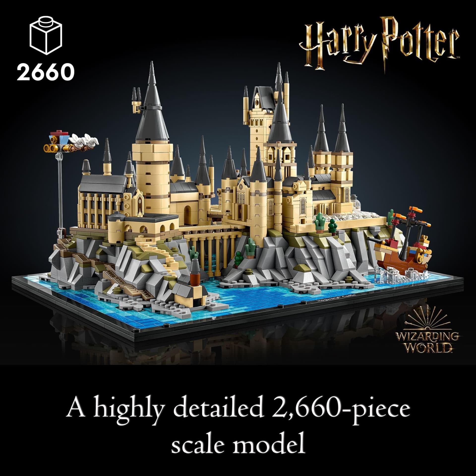 LEGO Harry Potter Castelo e Terrenos de Hogwarts™ 76419 thumbnail 2