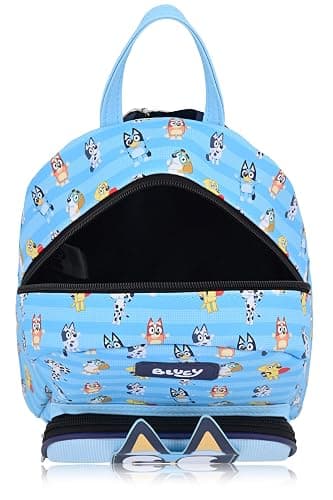 Fast Forward Bluey Mini Backpack | Officially Licensed 10" PU Leather Bag for Girls, Boys, Women, Men | Bluey Backpack Purse with Adjustable Strap | Ages 3+ thumbnail 6