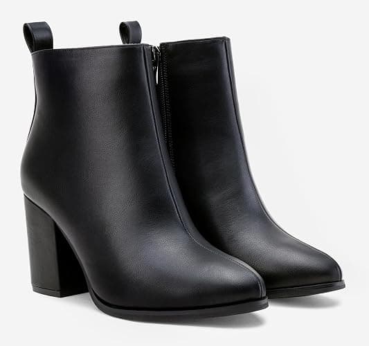Jeossy Women's 9637A Dressy Ankle Boots,Fashion Block Heel Booties thumbnail 6