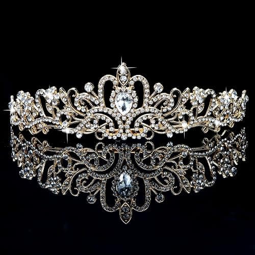 CIEHER Tiara Crowns for Women & Girls - Bridal, Wedding, Prom, Quinceanera, Birthday & Christmas Crown Gifts thumbnail 7
