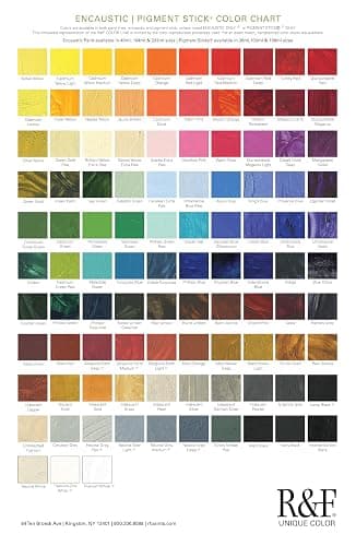 R&F Handmade Paints - Professional Oil Pigment Stick, Painters Dozen, Set of 12 Colors thumbnail 5