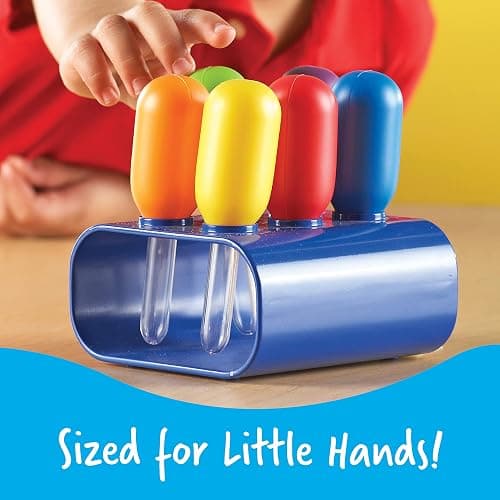 Learning Resources Jumbo Eyedroppers - Science Experiments for Kids, Sensory Water Table Toys, Toddler Tools, Preschool STEM, Fine Motor Skills Toys, Droppers for Kids, Craft Materials, Water Dropper thumbnail 5
