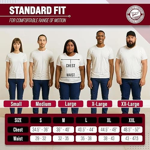 Campus Colors NCAA Gameday Cotton T-Shirt - Officially Licensed College Apparel - Unisex Short Sleeve - 100+ Universities thumbnail 6