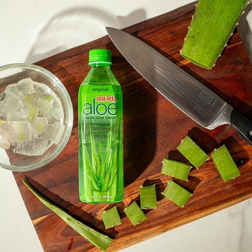 Iberia Aloe Vera Drink with Pure Aloe Pulp, Variety, (Pack of 8) 2 x Original, 2 x Mango, 2 x Pineapple, 2 x Strawberry thumbnail 4