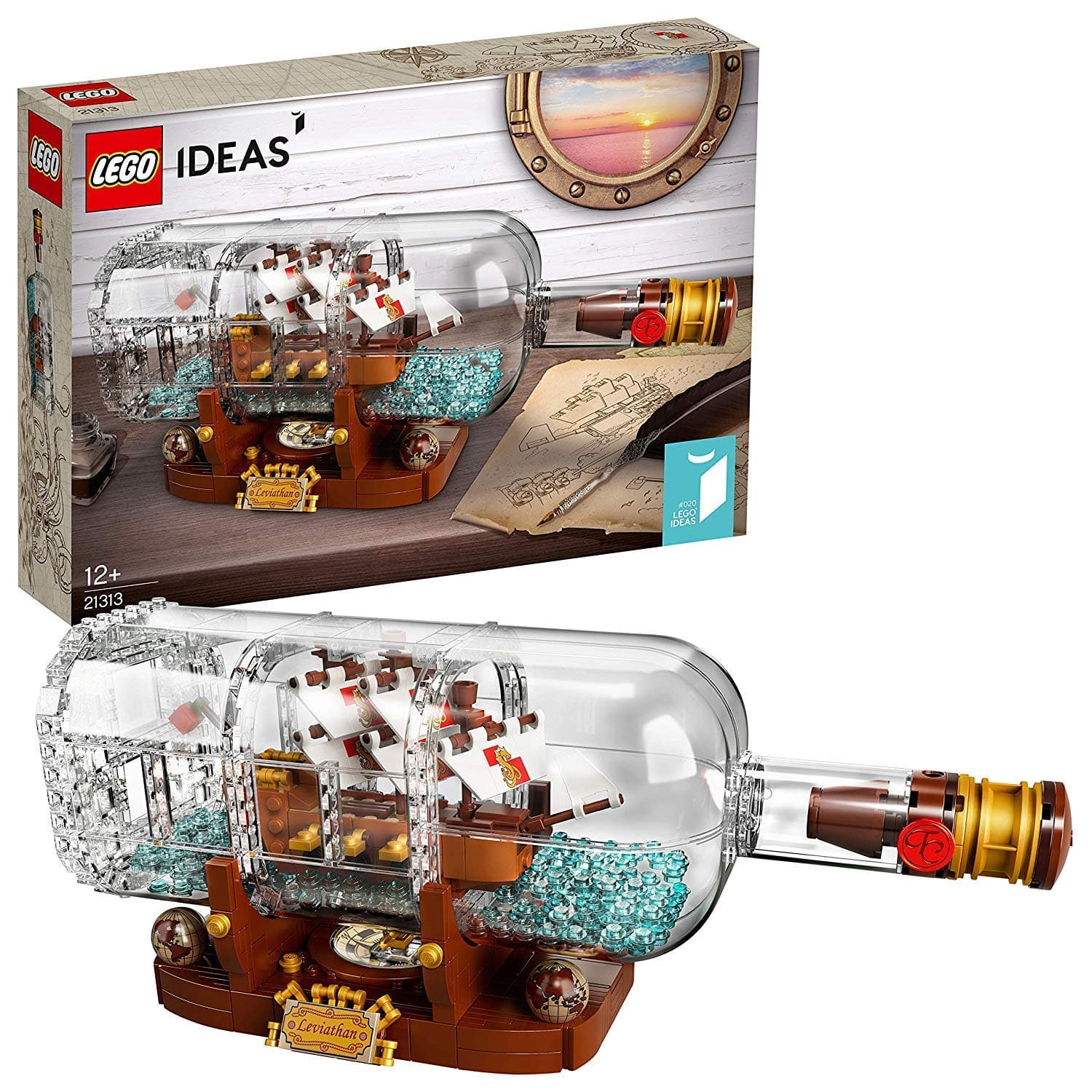 LEGO Ideas Navio na Garrafa 21313 (962 Peças) - Image 1