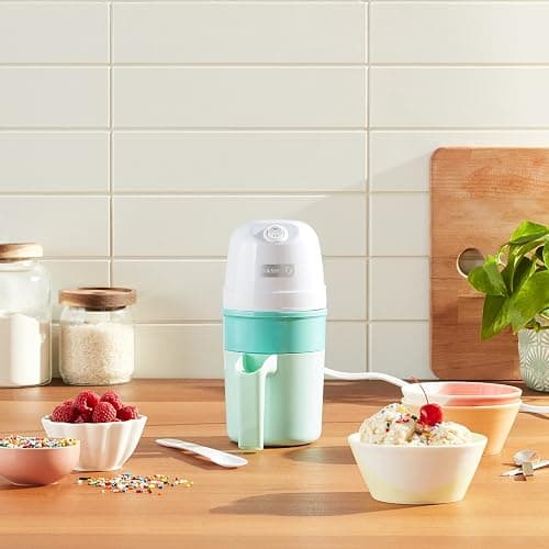 Dash My Pint Ice Cream Maker - Compact & Convenient Single-Serving Ice Cream Maker - Makes Gelato, Sorbet & Frozen Yogurt - 1.6 Cups, Aqua thumbnail 2