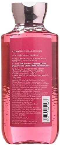 Bath & Body Works, Signature Collection Shower Gel, A Thousand Wishes, 10 Ounce thumbnail 2