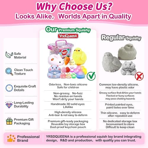 12Pack Taba Squishy Toys Kit -Squishy Fun Box- Squishy Fidget Squeeze Toys | taba Squishy Party Favors for Kids 8-12,cute Squishies Stress Relief Toys for Girls 6-8-10-12 Year Old Girls Birthday Gifts thumbnail 9