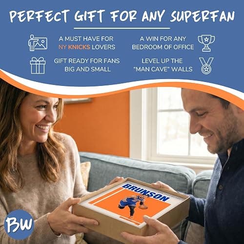 BigWig Prints NY Knicks Wall Decor Player Posters - New York Knicks Wall Art, 9 Unframed Basketball Prints for Bedroom Office Unframed (8x10) thumbnail 7