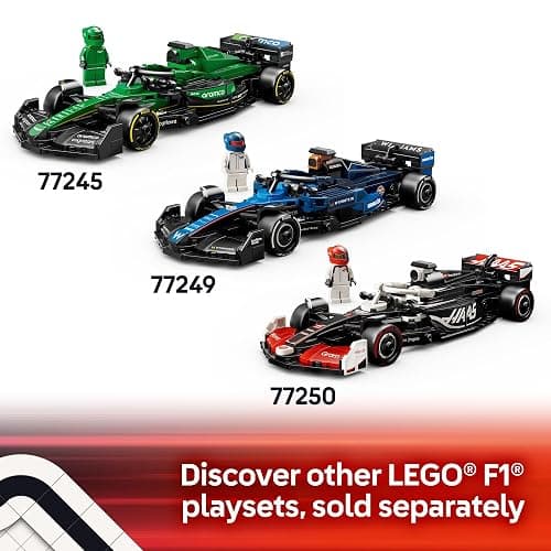 LEGO Speed Champions Kick Sauber F1 Team C44 Race Car Toy - Building Set for Kids, Boys & Girls, Ages 10+ - Toy Car for F1 Fans - Gift Idea for Birthday - 77247 thumbnail 7