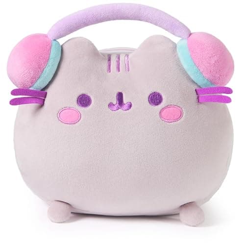GUND Pusheen Gamer Squisheen Plush, Squishy Toy, Collectible Plush Toy, Gaming Decor, Stuffed Animal for Ages 8 and Up, Gray, 11” thumbnail 2