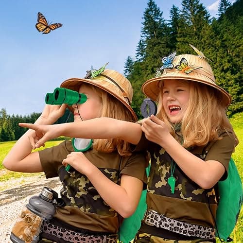 ESSENSON Kids Explorer Kit - Adventure Kit for Kids, Outdoor Explorer Kit with Binoculars, Summer Outdoor Toys for Kids Ages 4-8 thumbnail 2