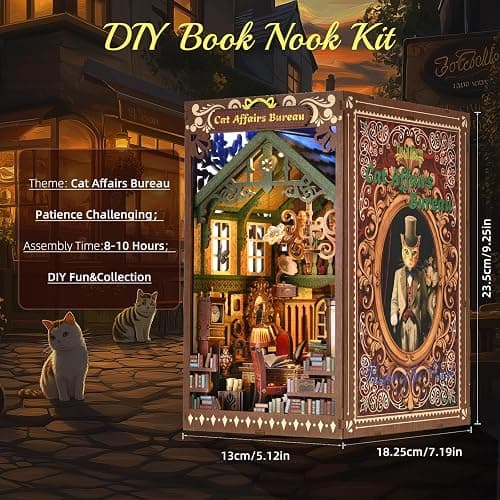 Cat Affairs Bureau (Book Nook) thumbnail 2