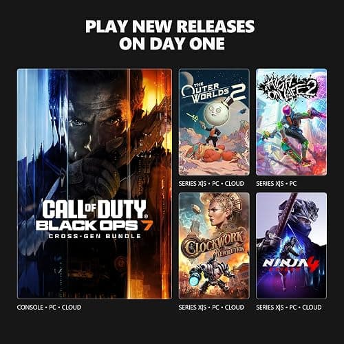 Xbox Game Pass Ultimate – 1 Month Membership – Xbox Series X|S, Xbox One, Windows, Cloud Gaming Devices [Digital Code] thumbnail 5