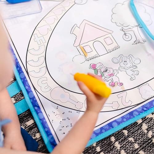 Melissa & Doug Blue's Clues & You! Water Wow! Activity Mat (20 Inches x 30 Inches) with Reusable Water Reveal Surface thumbnail 7