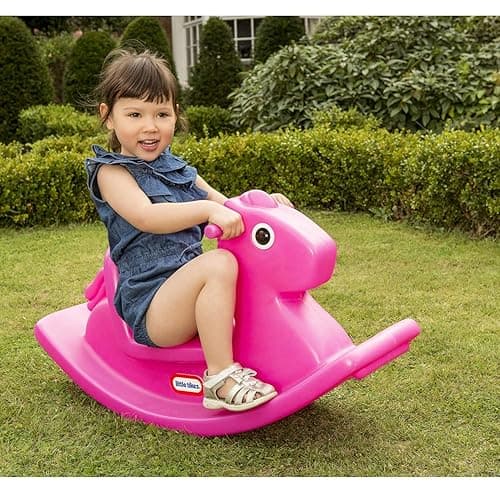 Little Tikes Rocking Horse Magenta Small - Magenta - Small thumbnail 4