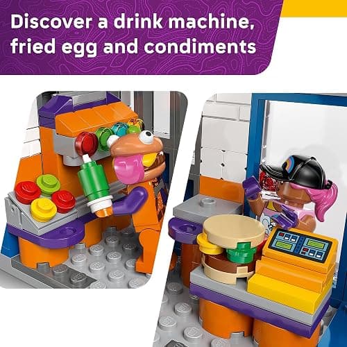 LEGO Fortnite Durrr Burger Restaurant Kids Toy - Video Game Building Set for Boys & Girls, Ages 10+ - Fortnight Minifigures Beach Boss, Grimy, and More - Gift Idea for Birthdays & Gaming Fans - 77076 thumbnail 4
