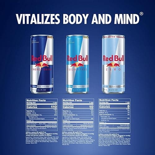 Red Bull Energy Drink Variety 2025 Advent Calendar Pack, with 80mg Caffeine, Taurine & B Vitamins, 8.4 fl. oz. - 24 Cans thumbnail 2