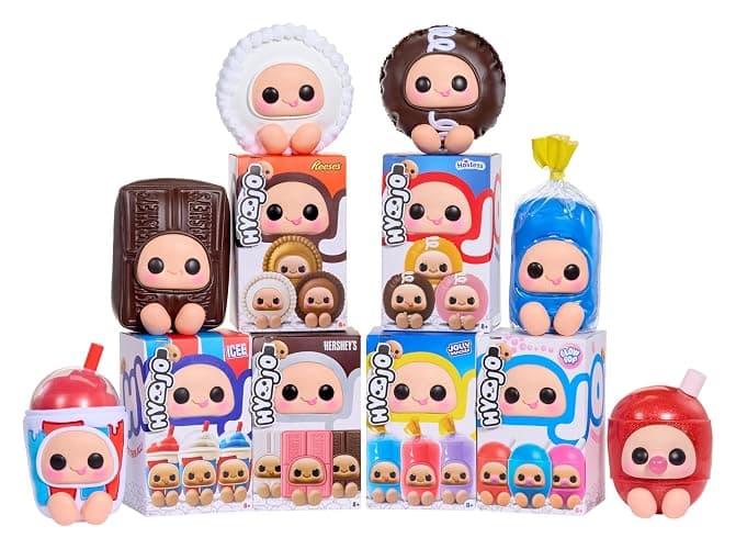 Hyojo Hershey's Series, Blind Box Collectible Plush, Limited Edition, 3 to Collect, Chocolate Bar, White Chocolate Bar & Strawberry Bar, Great Gift for All Ages thumbnail 9