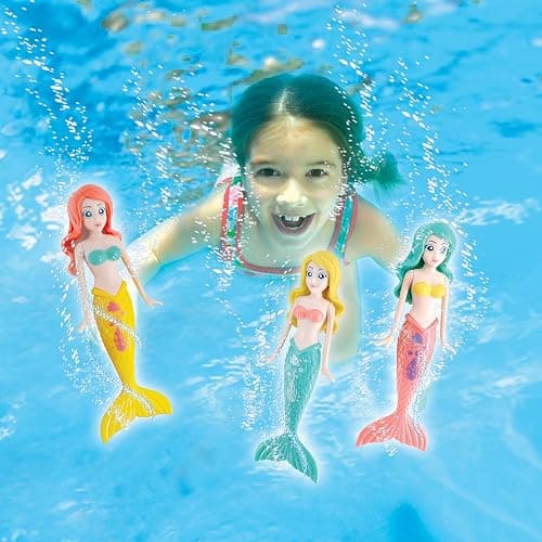 Banzai Dive Mermaids 4pc Colors May Vary thumbnail 2