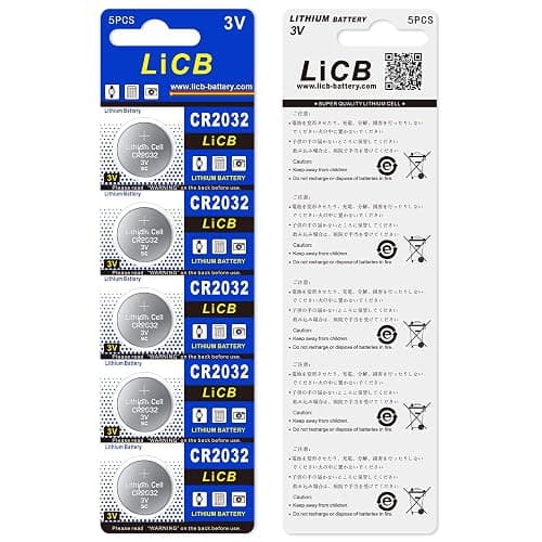 LiCB CR2032 3V Lithium Battery(10-Pack) thumbnail 7