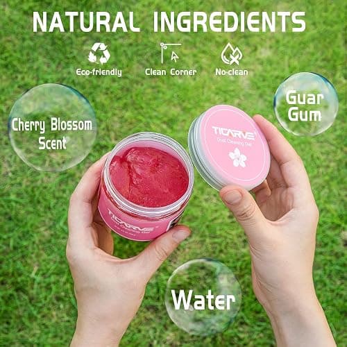 TICARVE Car Cleaning Gel Detailing Putty Car Putty Auto Detailing Tools Car Interior Cleaner Cleaning Slime Car Accessories Keyboard Cleaner Rose/NT WT: 5.6 oz (160 gr) thumbnail 4