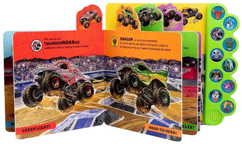 Monster Jam: Gear it Up! (10-Button Sound Books) thumbnail 3