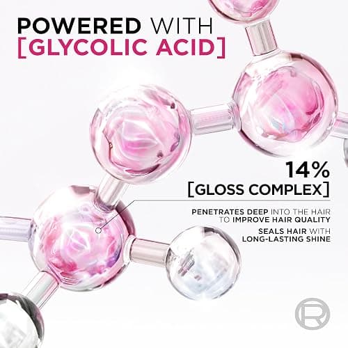 L'Oréal Paris Hair Serum For Dull Lifeless Hair, Elvive Glycolic Gloss Leave-In Treatment With 14% Gloss Complex, Fills Hair Fibres For Smoothness And Heat Damage Protection With Mirror Shine, 150ml thumbnail 4