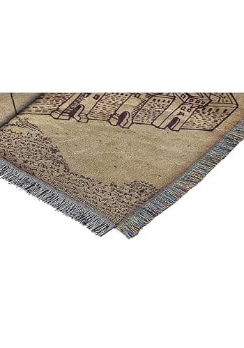 Northwest Harry Potter Woven Tapestry Throw Blanket, Designer Home Décor, Modern, Unique Gift, 48" x 60", Marauder's Map thumbnail 5