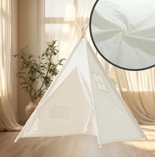 Teepee Tent for Kids,Kids Play Tent tee Pee Kids Tent Indoor Play Tent Kids Fodable Kids Play Tent,The Perfect Play Tent for Girls & Boys thumbnail 2