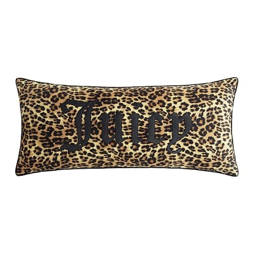 Juicy Couture gothic cheetah throw pillow thumbnail 5