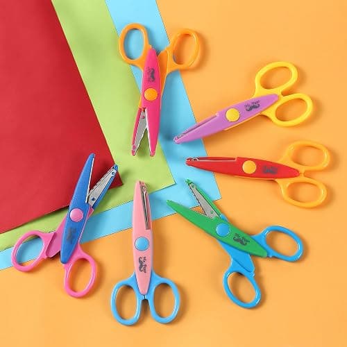 Mr. Pen Craft Scissors - Decorative Edge, 6 Pack, Zig Zag, Scrapbooking, Fancy, Pattern, Design thumbnail 6