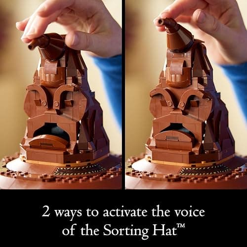 LEGO Harry Potter Talking Sorting Hat W/ 31 Voices - Harry Potter Building Set - Gift Idea for Adults, Women & Men, 18+ - 76429 thumbnail 3