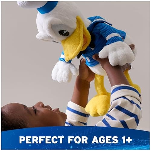 GUND Disney Official Donald Duck Classic Plush, Mickey and Friends, Deluxe Collector Stuffed Animal for Ages 1 and Up, Blue/White, 14” thumbnail 5