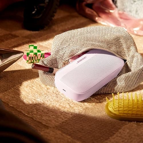 Bose SoundLink Flex Bluetooth Speaker (2nd Gen) - Portable Outdoor Speaker with Hi-Fi Audio, Waterproof and Dustproof, USB-C, Up to 12 Hours Battery Life, Petal Pink - Limited Edition Color thumbnail 6