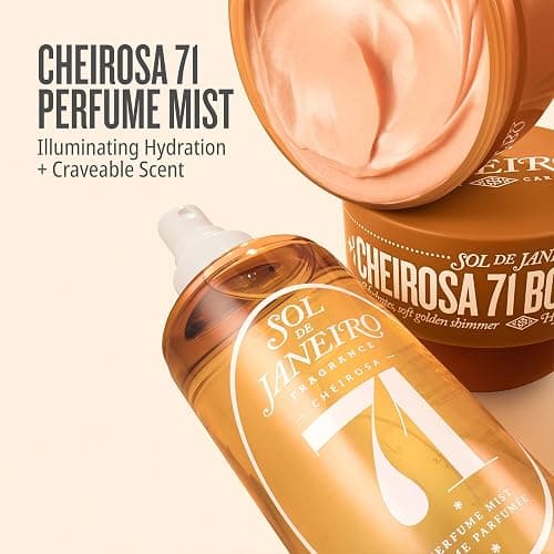Sol de Janeiro Limited Edition Cheirosa 71 Shimmering Body Cream | 8.1 fl oz/ 240ml | Glow Cream for Body | Amazon Exclusive thumbnail 7