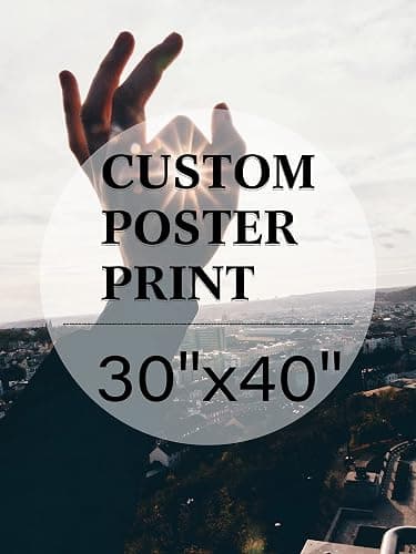 jenesaisquoi Custom Canvas Art Print 30" x 40", Upload Your Photo Image Custom Personalized Photo to Poster Printing Home Decor Wall Art Prints (Unframed) thumbnail 2