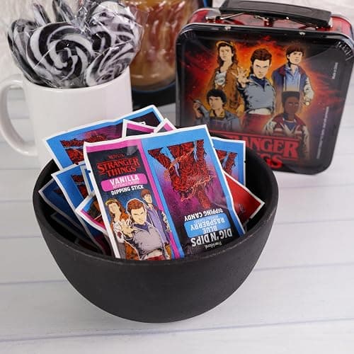 Stranger Things Candy, Vanilla Sticks with Fruit Flavored Powder, 22 Individual Hand Out Packets, 6.52 Ounces thumbnail 4