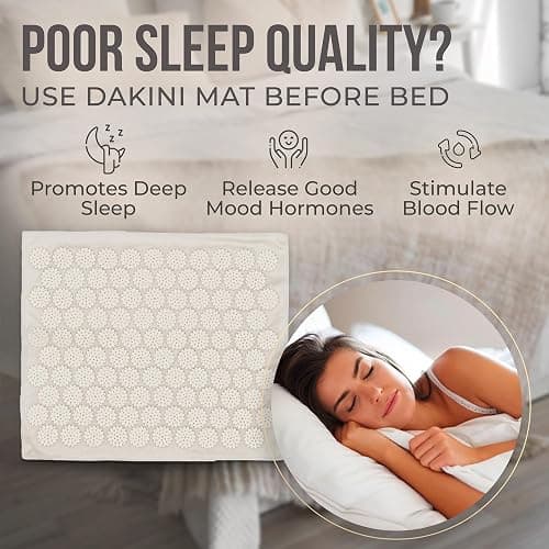 Acupressure Mat and Pillow Set with Mini Pad – Full Body Pain Relief | Mini pad targets hard-to-reach areas like feet, hands and neck for precise pressure relief thumbnail 2