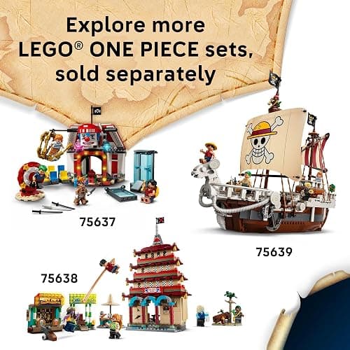 LEGO ONE Piece Windmill Village Hut Building Blocks - Pretend Play Building Toy for Boys & Girls, Ages 8+ - Toy Figures & Playset for Anime Fans - Gift Idea for Birthdays - 75636 thumbnail 7