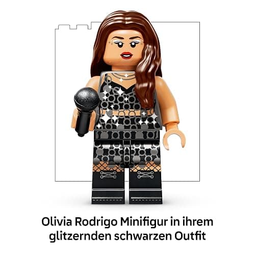 LEGO Editions Olivia Rodrigos Konzertmond - Spielzeug Plattenspieler, Schallplatte & Minifigur - Musik Deko für den Nachttisch - Geschenk für Teenager Mädchen ab 14 Jahren & Fans - 43029 thumbnail 7