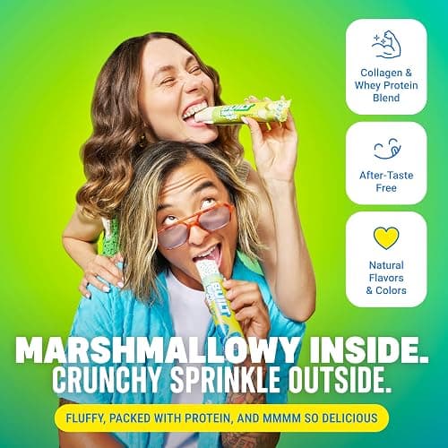 BUILT Bar Sour Puff Protein Bars - Variety Pack - 16g Protein Snack Bars with Collagen - Calorie Conscious & Gluten Free - 12 Count thumbnail 9