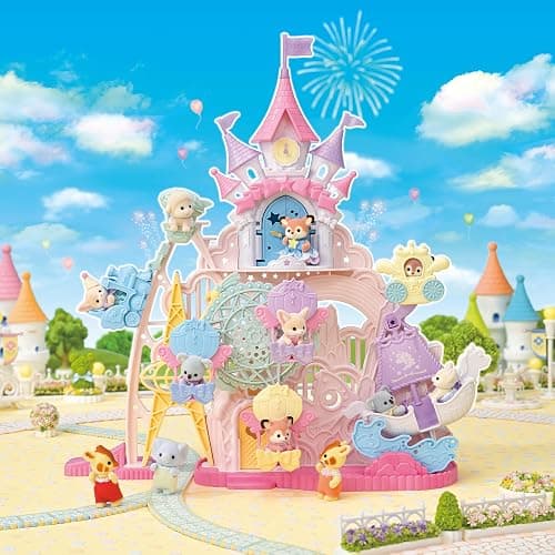 Calico Critters Baby Dream Amusement Park, Dollhouse Playset with 1 Collectible Doll Figure thumbnail 10